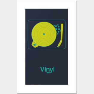 Vintage Vinyl Posters and Art